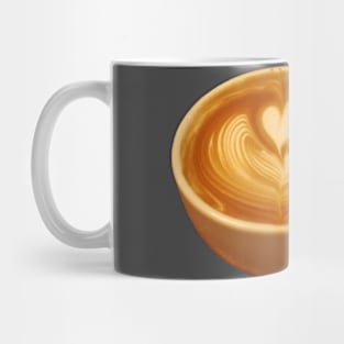 Latte Art Coffee Love Mug